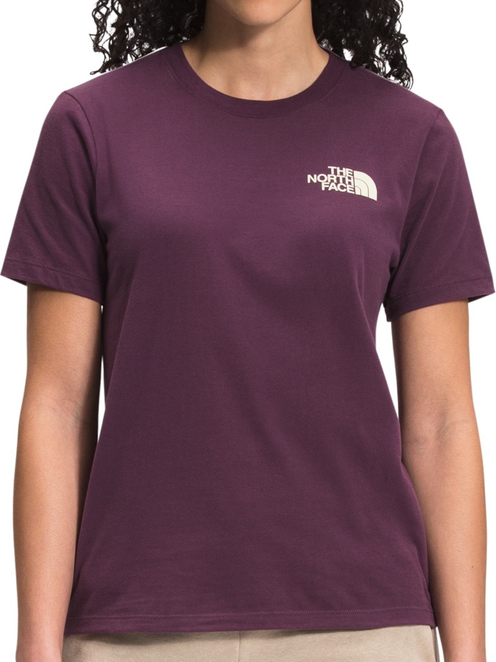The North Face Purple Short Sleeve Tee
